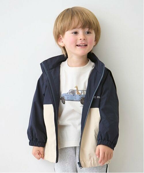 petit main / プティマイン ブルゾン | 【撥水加工】切替ウィンブレ | 詳細7