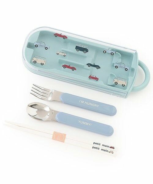 petit main / プティマイン 食器 | カトラリーセット（ライト グリーン）