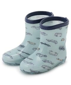 petit main / プティマイン レインシューズ | 総柄レインブーツ