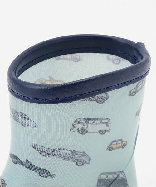 petit main / プティマイン レインシューズ | 総柄レインブーツ | 詳細3