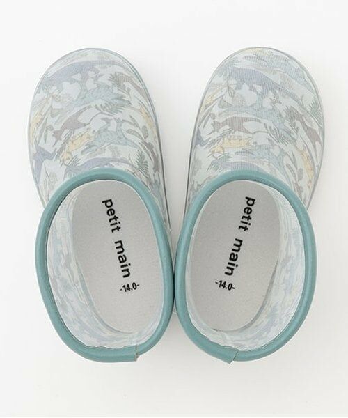 petit main / プティマイン レインシューズ | 総柄レインブーツ | 詳細8