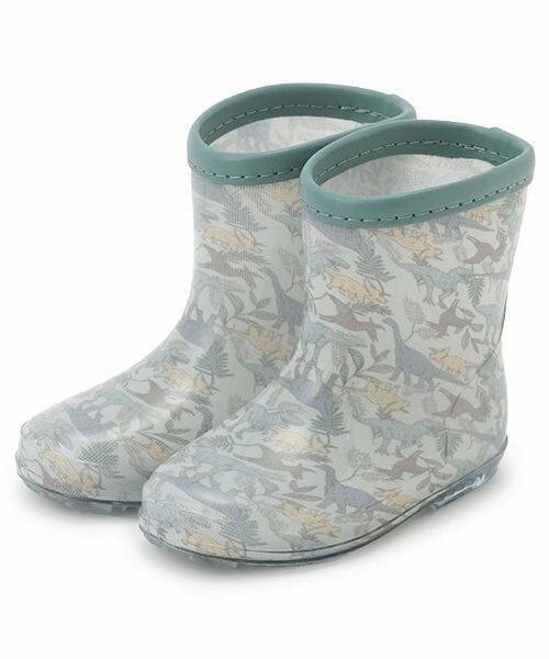 petit main / プティマイン レインシューズ | 総柄レインブーツ（マルチ）