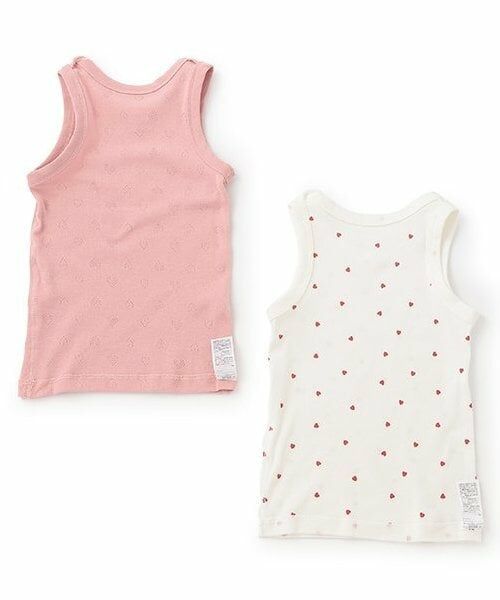 petit main / プティマイン その他インナー・ルームウェア | 【弱酸性】タンク肌着2P | 詳細1