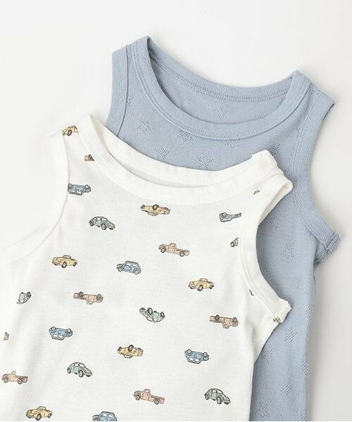 petit main / プティマイン その他インナー・ルームウェア | 【弱酸性】タンク肌着2P | 詳細3