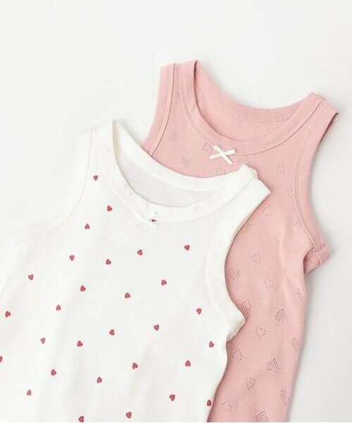 petit main / プティマイン その他インナー・ルームウェア | 【弱酸性】タンク肌着2P | 詳細5