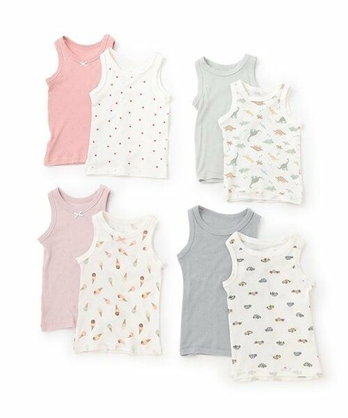 petit main / プティマイン その他インナー・ルームウェア | 【弱酸性】タンク肌着2P | 詳細8