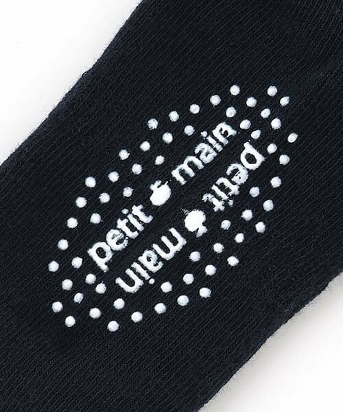 petit main / プティマイン ソックス | くま・ラインクルーソックス2P | 詳細5