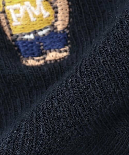 petit main / プティマイン ソックス | くま・ラインクルーソックス2P | 詳細6