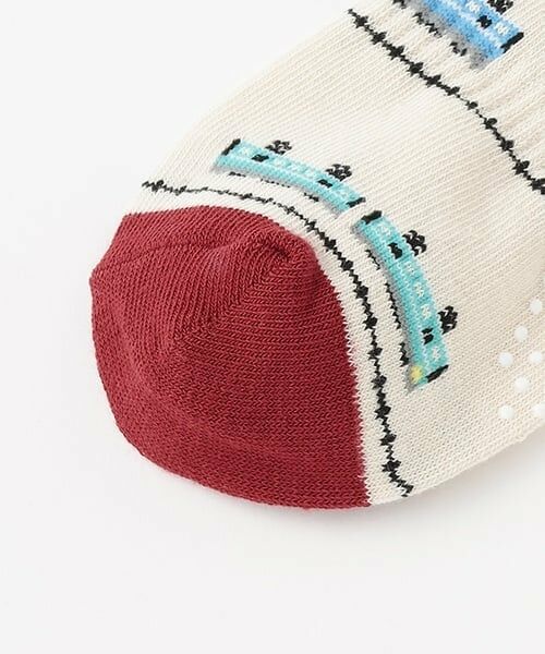 petit main / プティマイン ソックス | 乗り物クルーソックス2P | 詳細9