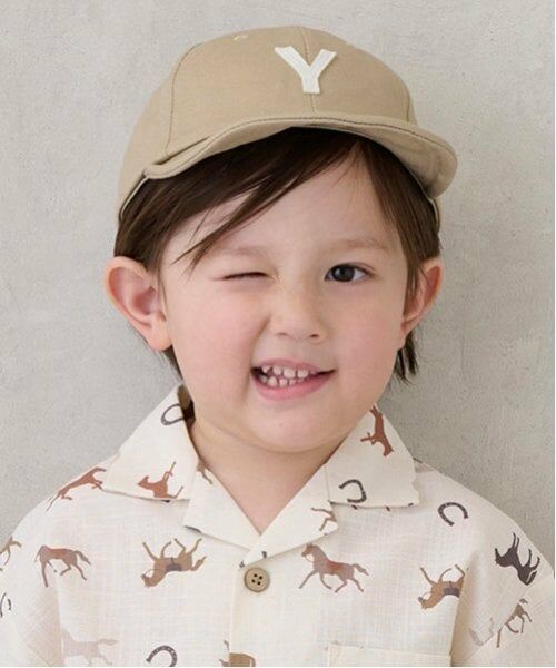 petit main / プティマイン キャップ | アルファベットロゴキャップ | 詳細14