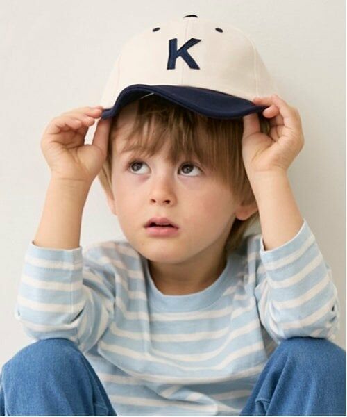 petit main / プティマイン キャップ | アルファベットロゴキャップ | 詳細5