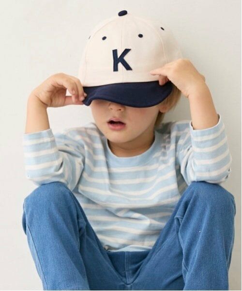 petit main / プティマイン キャップ | アルファベットロゴキャップ | 詳細6