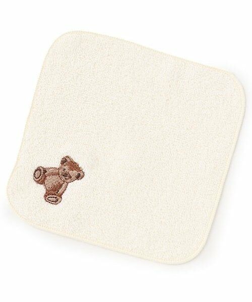 petit main / プティマイン ハンカチ | アソートハンカチ（薄ベージュ）