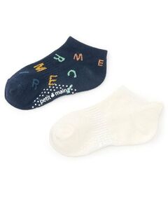 petit main / プティマイン ソックス | DAILYスニーカー丈ソックス2P