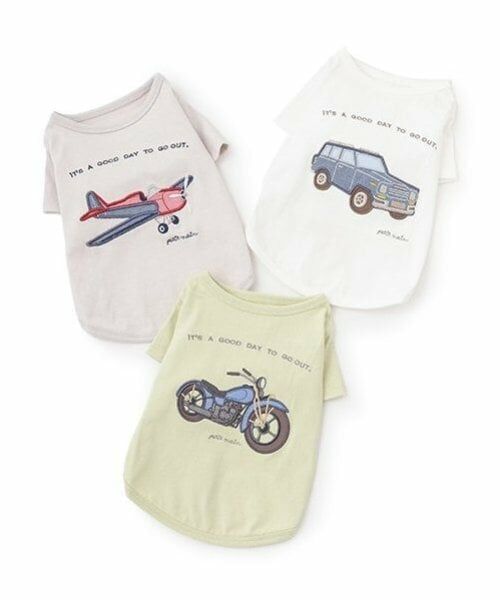 petit main / プティマイン ペットグッズ | 【リンク】【DOG】乗り物アップリケTシャツ | 詳細20