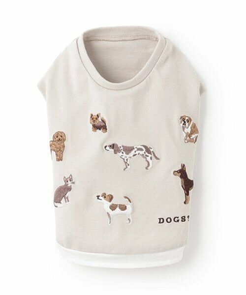 petit main / プティマイン ペットグッズ | 【リンク】【DOG】DOG・Sタンク（ベージュ）