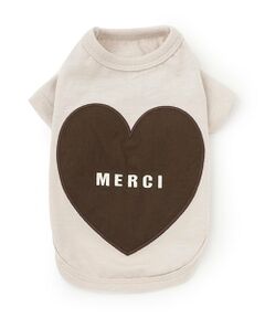 【リンク】【DOG】（防汚加工）背中ハートT