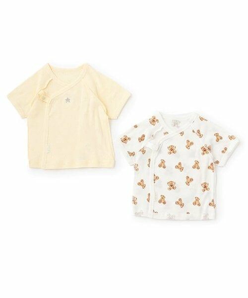 petit main / プティマイン 肌着 | 【弱酸性】短肌着（レモン イエロー）