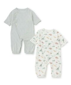 petit main / プティマイン ロンパース | 【弱酸性】7分袖2WAYオール