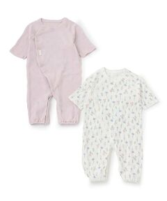 petit main / プティマイン ロンパース | 【弱酸性】7分袖2WAYオール