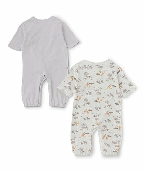 petit main / プティマイン ロンパース | 【弱酸性】7分袖2WAYオール | 詳細5