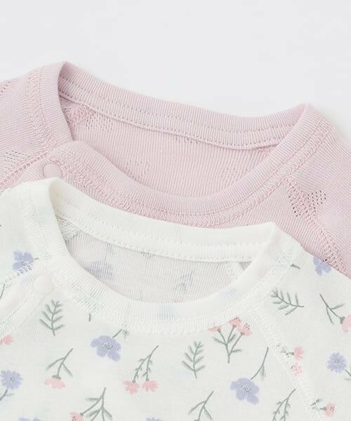 petit main / プティマイン ロンパース | 【弱酸性】7分袖2WAYオール | 詳細9