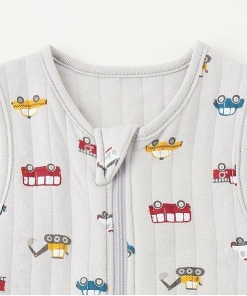 petit main / プティマイン ベビー・キッズウエア | 【ふわもこキルト】スリーピングバック | 詳細2