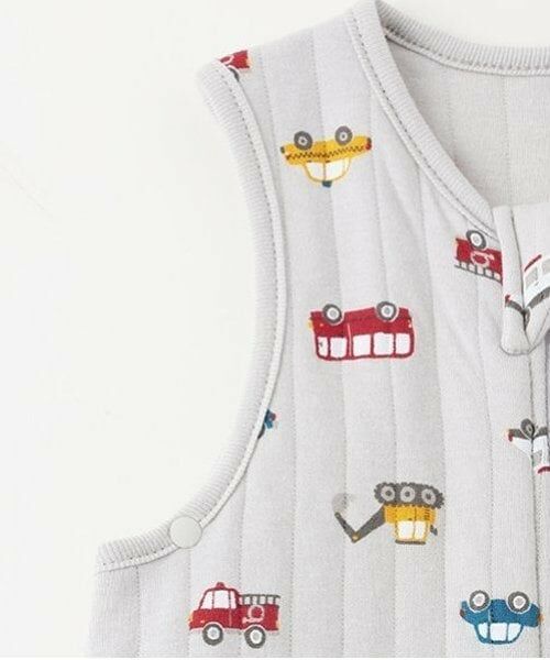 petit main / プティマイン ベビー・キッズウエア | 【ふわもこキルト】スリーピングバック | 詳細3