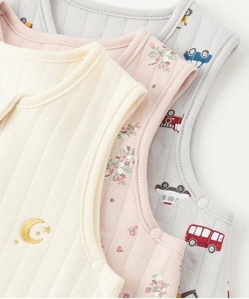 petit main / プティマイン ベビー・キッズウエア | 【ふわもこキルト】スリーピングバック | 詳細4