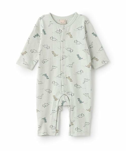 petit main / プティマイン ロンパース | 【GOODPRICE】長袖カバーオール（薄カーキ）