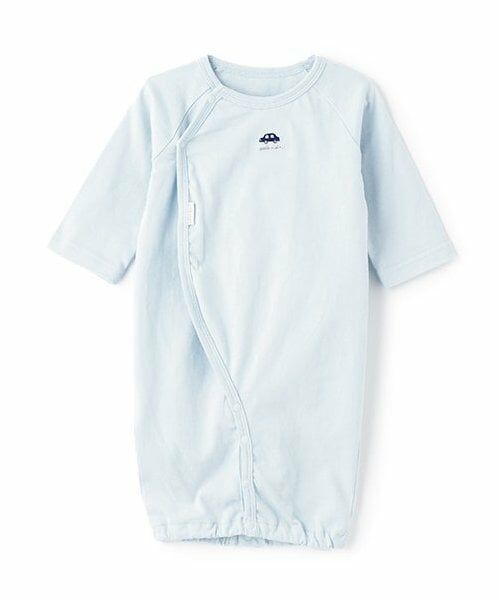 petit main / プティマイン ロンパース | 【GOODPRICE】長袖2WAYオール（ライト ブルー）