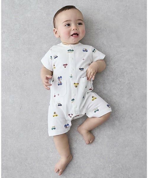 petit main / プティマイン ロンパース | 【GOODPRICE】半袖カバーオール | 詳細3