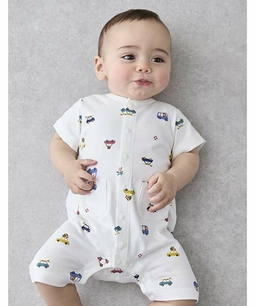 petit main / プティマイン ロンパース | 【GOODPRICE】半袖カバーオール | 詳細4