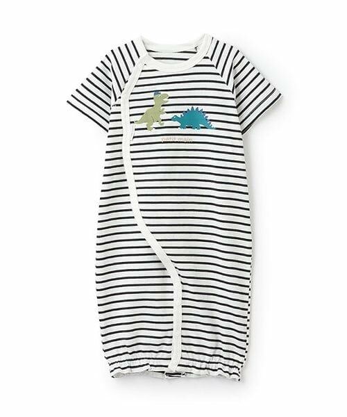 petit main / プティマイン ロンパース | 【GOODPRICE】半袖2WAYオール（黒）