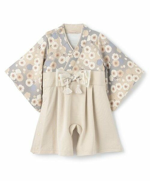 petit main / プティマイン ロンパース | Boys なりきり袴カバーオール | 詳細1