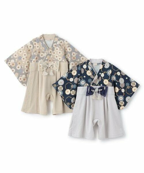 petit main / プティマイン ロンパース | Boys なりきり袴カバーオール | 詳細12