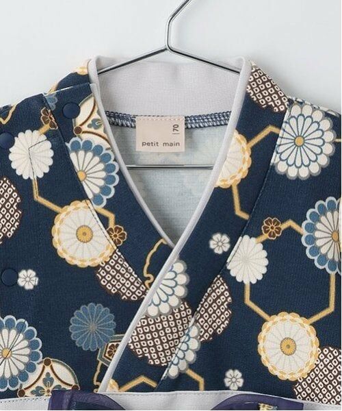 petit main / プティマイン ロンパース | Boys なりきり袴カバーオール | 詳細5