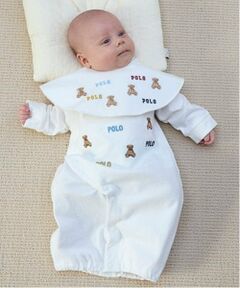 petit main / プティマイン ロンパース | 【POLO BCS】くま刺しゅう2WAYオール