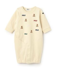 petit main / プティマイン ロンパース | 【POLO BCS】くま刺しゅう2WAYオール
