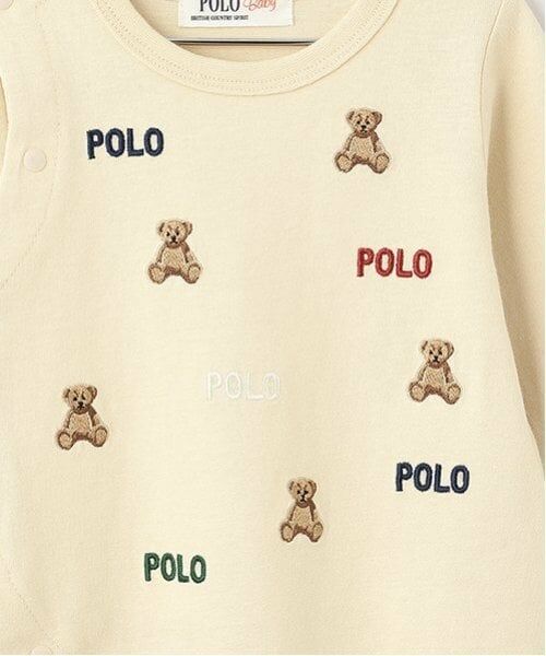 petit main / プティマイン ロンパース | 【POLO BCS】くま刺しゅう2WAYオール | 詳細6
