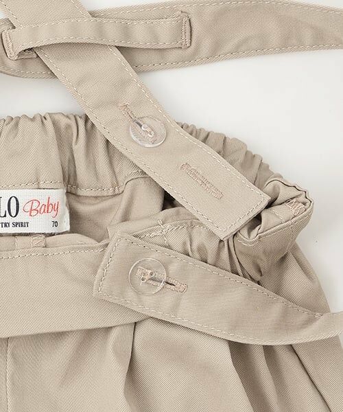 petit main / プティマイン ベビー・キッズウエア | 【POLO BCS】ポロシャツ＋サスつきパンツセット | 詳細4