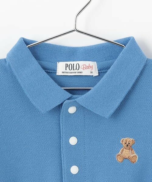 petit main / プティマイン ベビー・キッズウエア | 【POLO BCS】ポロシャツ＋サスつきパンツセット | 詳細6