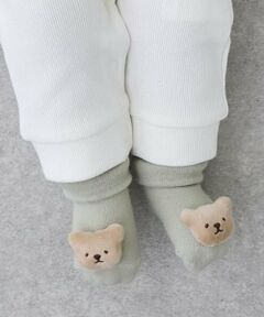 petit main / プティマイン ベビー・キッズウエア | アニマルモチーフカップソックス