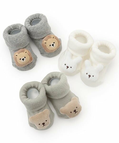 petit main / プティマイン ベビー・キッズウエア | アニマルモチーフカップソックス | 詳細10