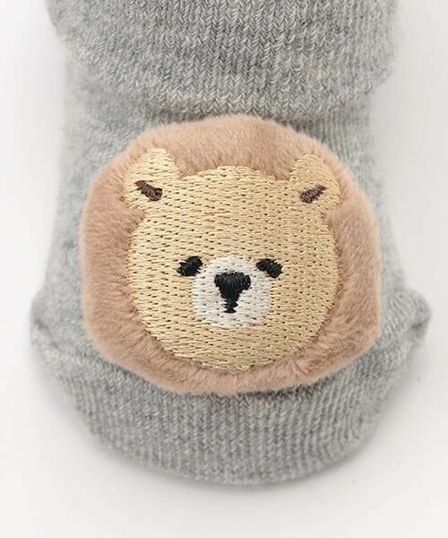 petit main / プティマイン ベビー・キッズウエア | アニマルモチーフカップソックス | 詳細7