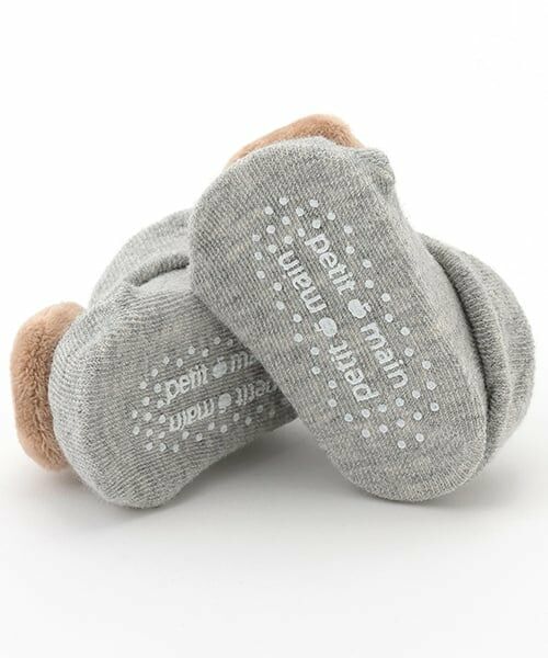 petit main / プティマイン ベビー・キッズウエア | アニマルモチーフカップソックス | 詳細9