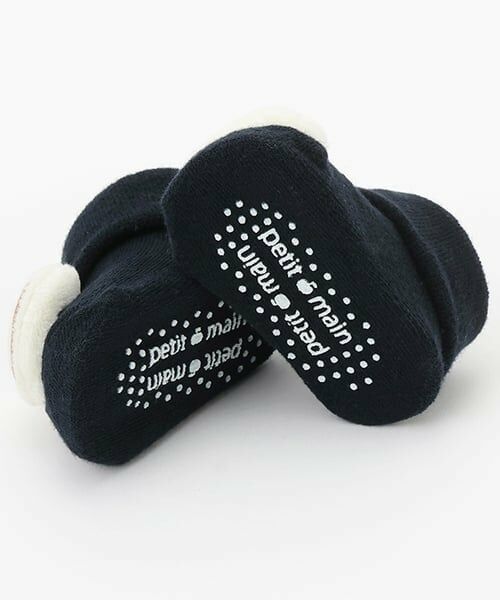 petit main / プティマイン ベビー・キッズウエア | もくばモチーフカップソックス | 詳細7