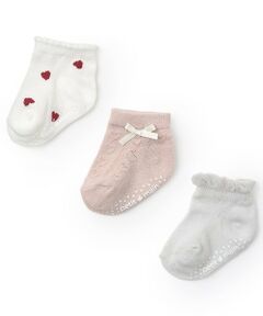 petit main / プティマイン ベビー・キッズウエア | アソート3Pソックス