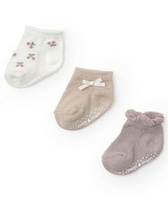 petit main / プティマイン ベビー・キッズウエア | アソート3Pソックス