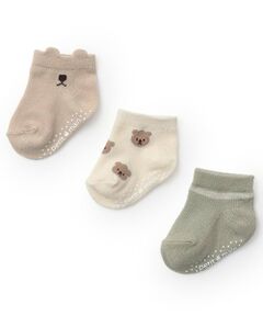 petit main / プティマイン ベビー・キッズウエア | アソート3Pソックス